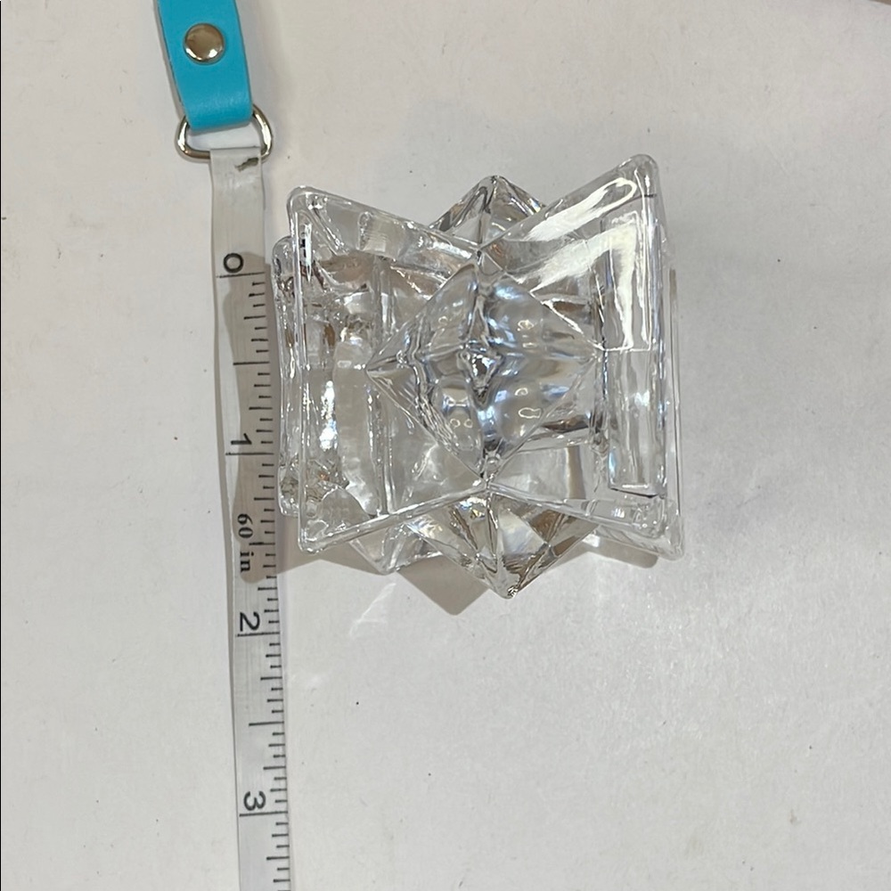 AVON Set of 2 Crystal Candle Holders - Picture 6 of 6